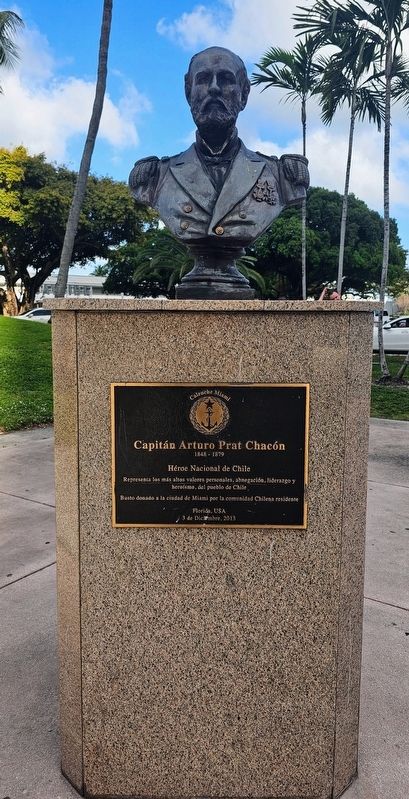 Capit�n Arturo Prat Chac�n Marker image. Click for full size.