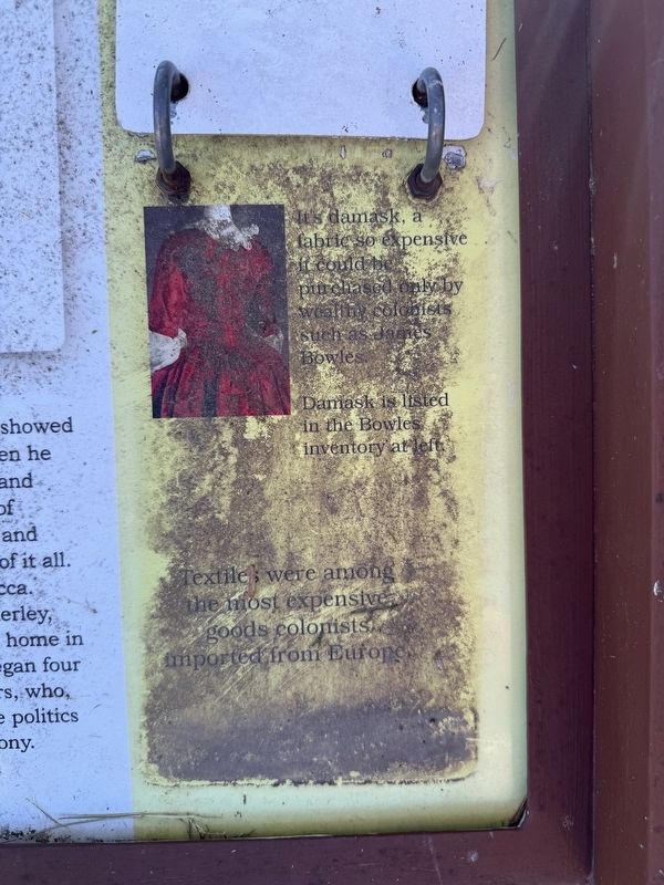 Sotterley's Early Days Marker. Click for full size. Sotterley's Early Days Marker image. Click for full size.