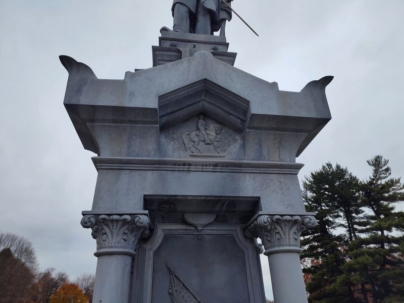 East Liverpool Civil War Memorial. Click for full size. East Liverpool Civil War Memorial image. Click for full size.