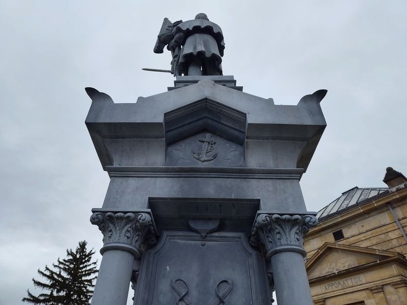 East Liverpool Civil War Memorial. Click for full size. East Liverpool Civil War Memorial image. Click for full size.