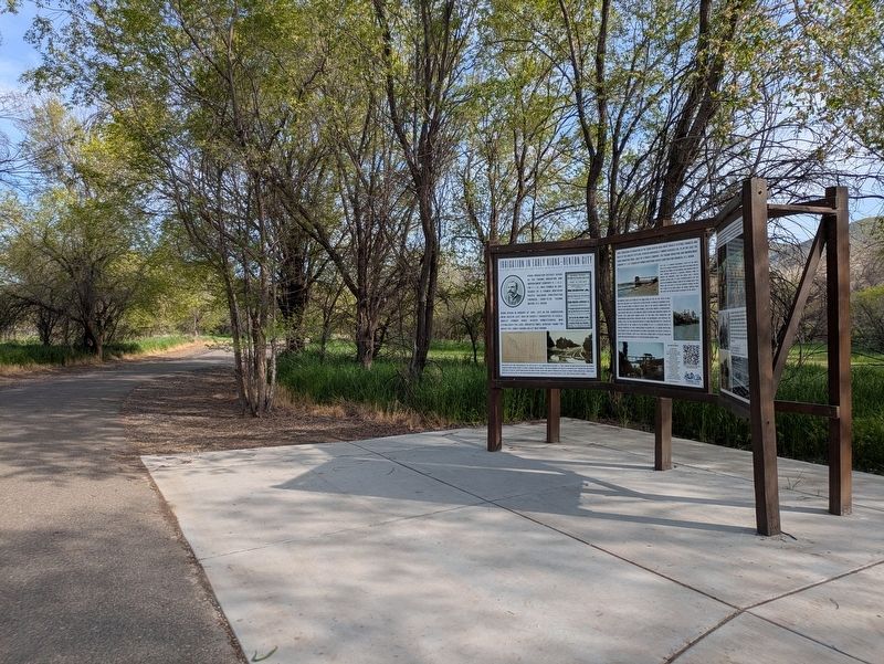 Irrigation in Early Kiona-Benton City Marker image. Click for full size.