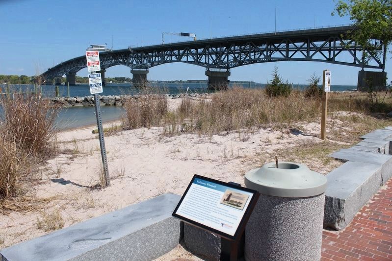 Aviation Field Yorktown Marker Location image. Click for full size.
