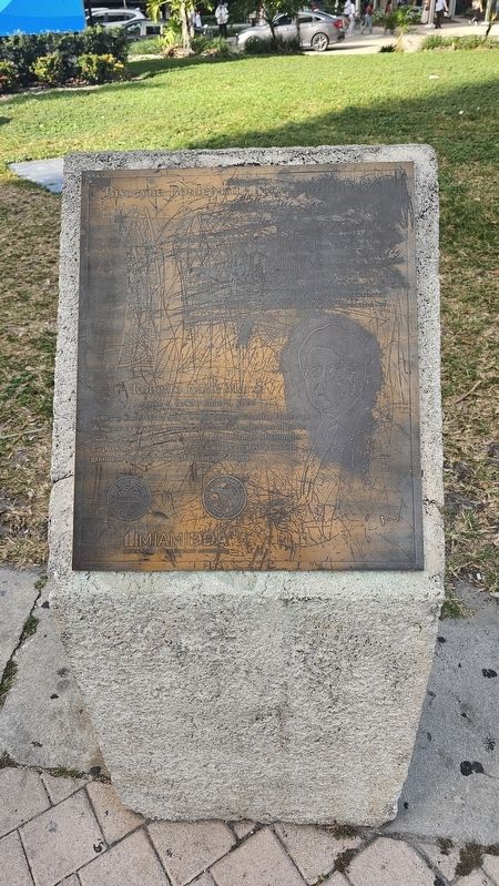 Biscayne Boulevard � New World Design Marker image. Click for full size.