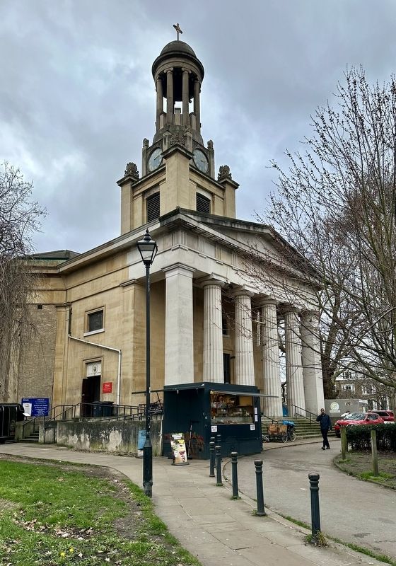 St Mark�s Church (front or east side) image. Click for full size.