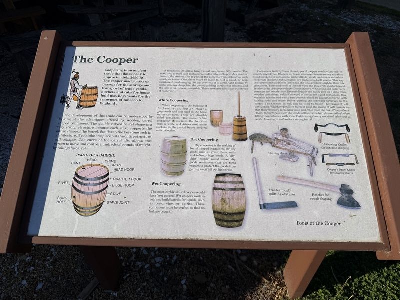 The Cooper Marker. Click for full size. The Cooper Marker image. Click for full size.