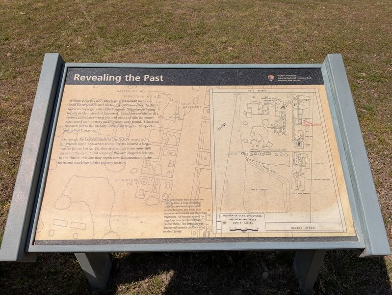 Revealing the Past Marker image. Click for full size.