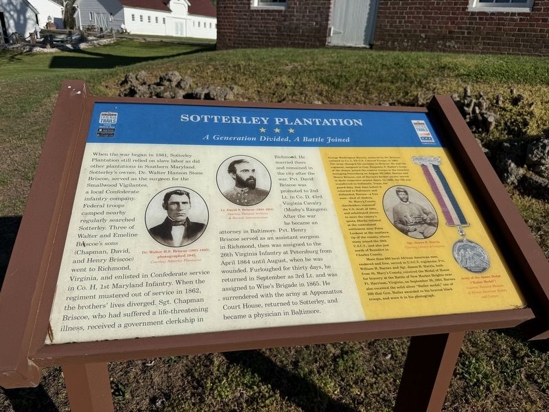 Sotterley Plantation Marker image. Click for full size.