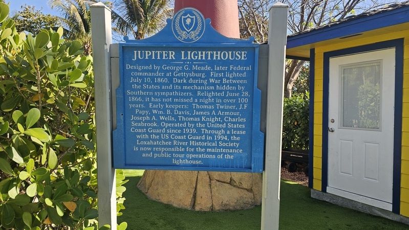 Jupiter Lighthouse Marker image. Click for full size.