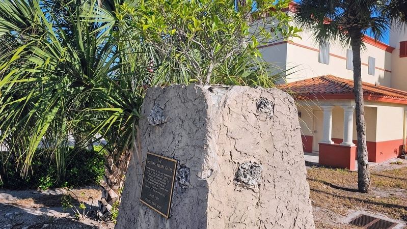 The Historic Kelsey Gates Marker. Click for full size. The Historic Kelsey Gates Marker image. Click for full size.