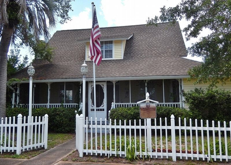 The Pontius House Marker. Click for full size. The Pontius House Marker image. Click for full size.