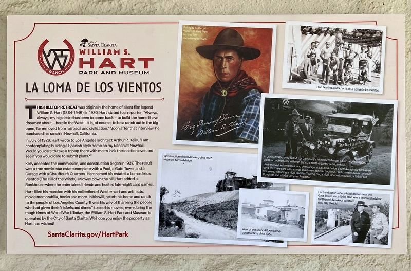 La Loma de los Vientos Marker. Click for full size. La Loma de los Vientos Marker image. Click for full size.