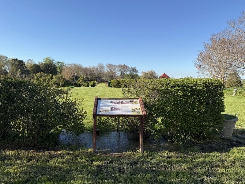 Gardening at Sotterley Marker. Click for full size. Gardening at Sotterley Marker image. Click for full size.