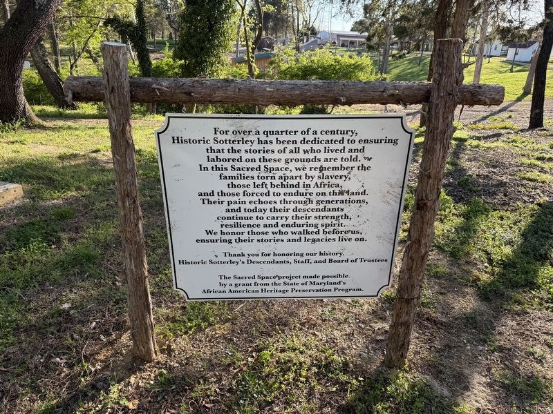 Sacred Space Project side of the marker. Click for full size. Sacred Space Project side of the marker image. Click for full size.