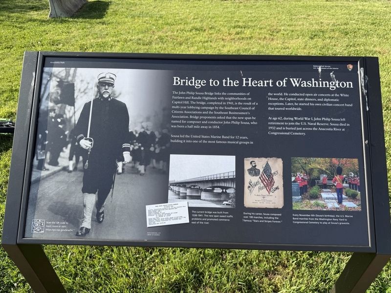 Bridge to the Heart of Washington Marker. Click for full size. Bridge to the Heart of Washington Marker image. Click for full size.