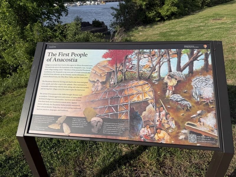 The First People of Anacostia Marker. Click for full size. The First People of Anacostia Marker image. Click for full size.