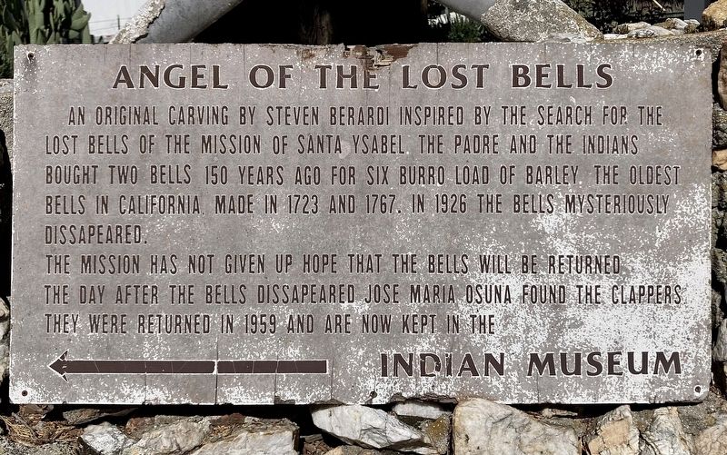 Angel of the Lost Bells Marker image. Click for full size.