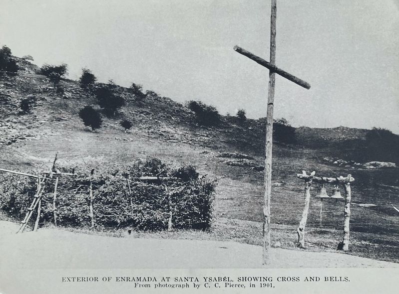 Arbor, Cross, and Bells - 1901 image. Click for full size.