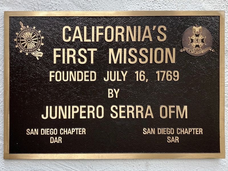 California�s First Mission image. Click for full size.