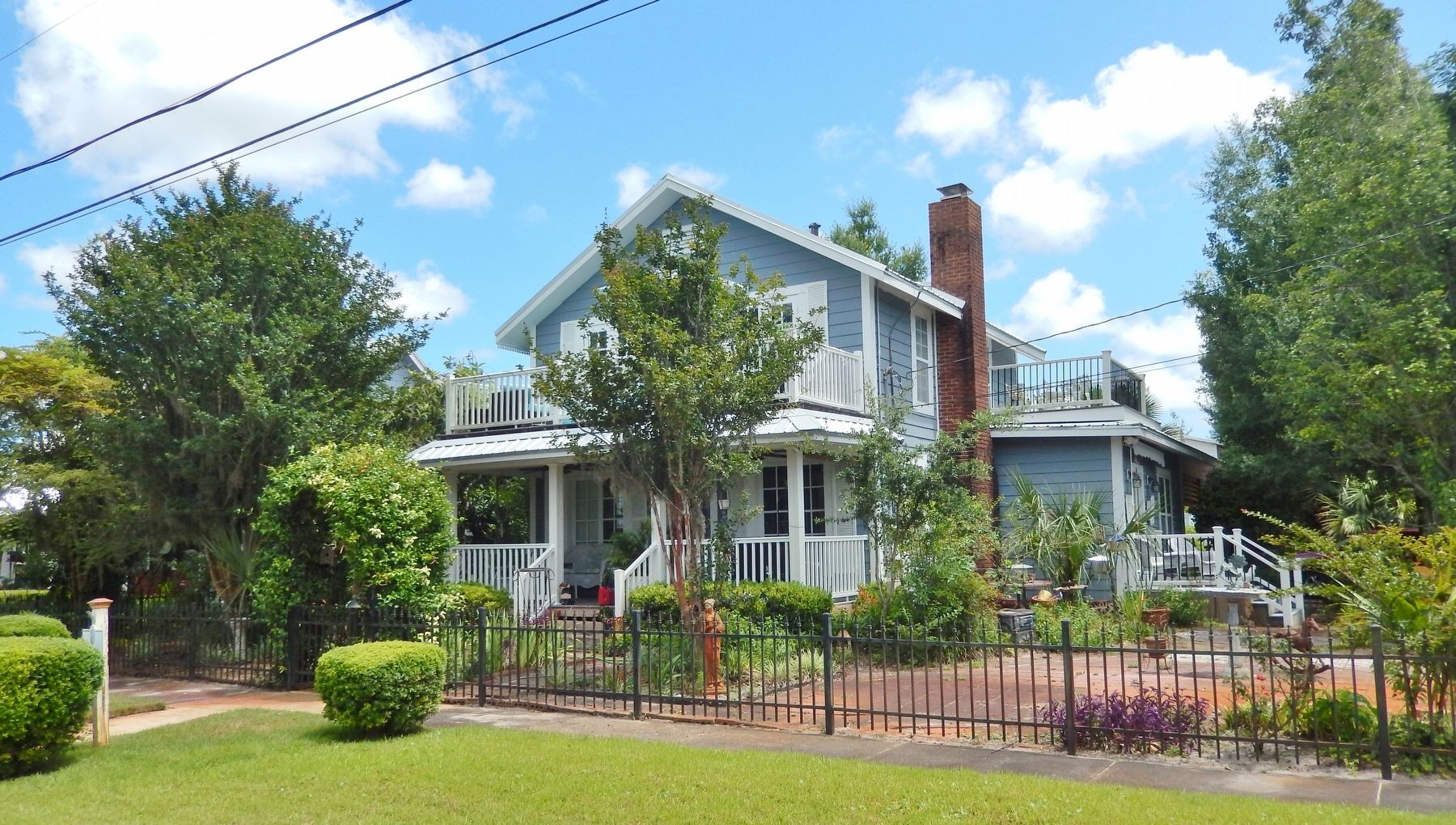 The Bates Home (<i>northwest elevation</i>) image. Click for full size.