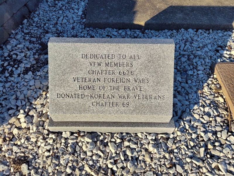 VFW Memorials Marker image. Click for full size.