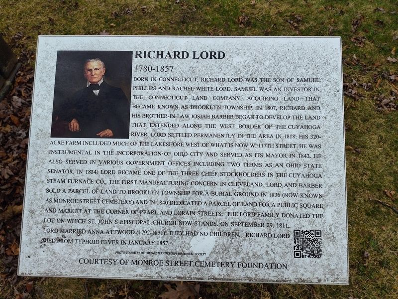 Richard Lord Marker image. Click for full size.