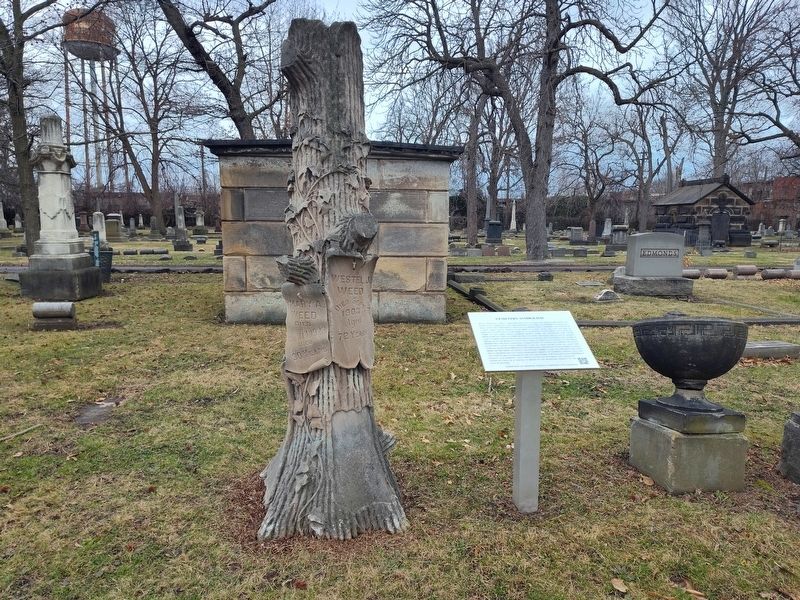Cemetery Symbolism Marker image. Click for full size.
