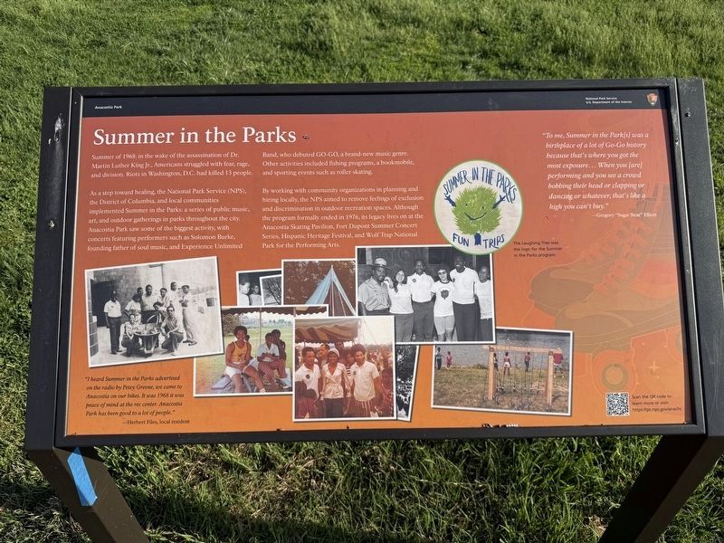 Summer in the Parks Marker image. Click for full size.