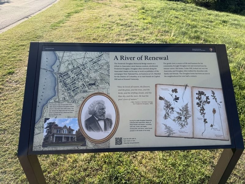 A River of Renewal Marker. Click for full size. A River of Renewal Marker image. Click for full size.