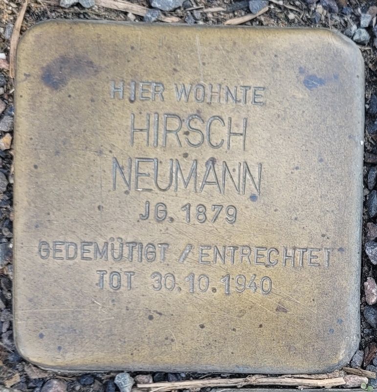 Hirsch Neumann Marker. Click for full size. Hirsch Neumann Marker image. Click for full size.