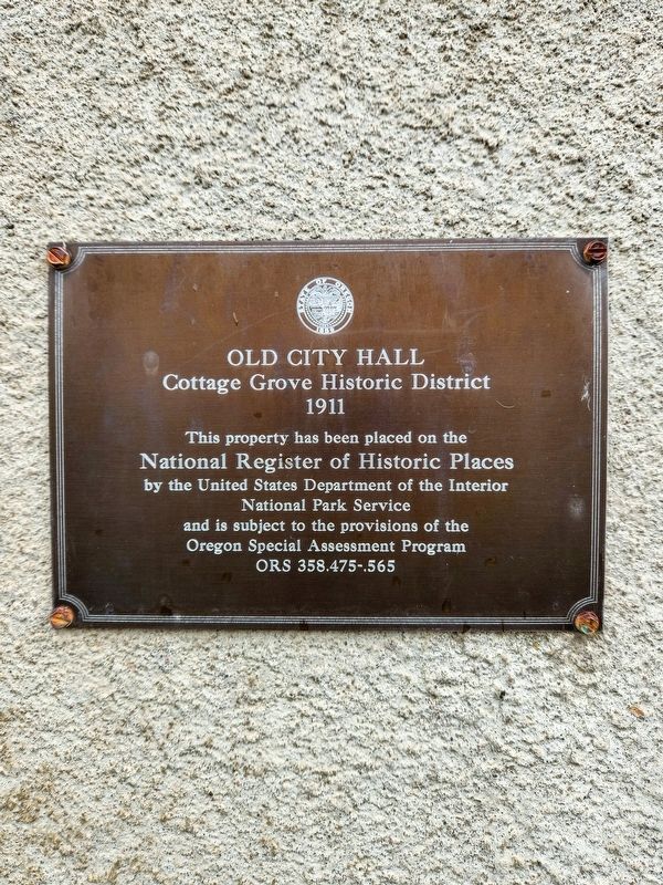Old City Hall Marker image. Click for full size.