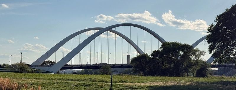 The Frederick Douglass Memorial Bridge, where South Capitol Street crosses the Anacostia River. Click for full size. The Frederick Douglass Memorial Bridge, where South Capitol Street crosses the Anacostia River image. Click for full size.