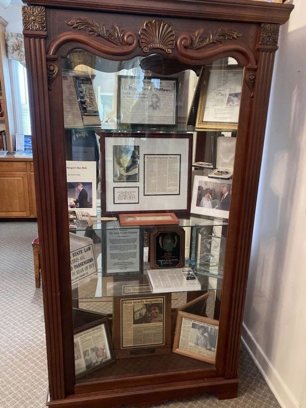 Irene Morgan Exhibit image. Click for full size.
