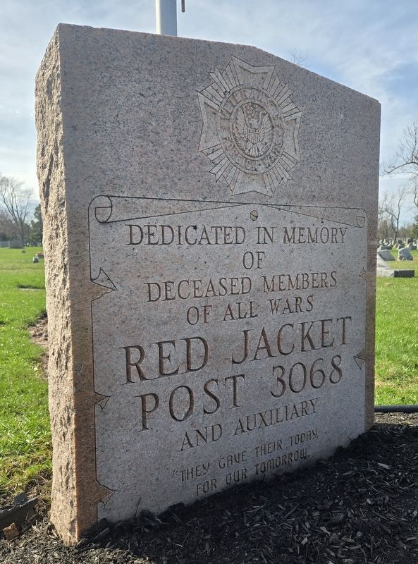 Red Jacket Post 3068 Veterans Memorial image. Click for full size.