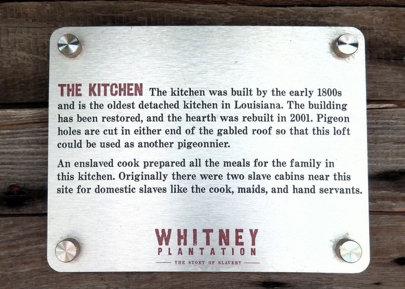 The Kitchen Marker. Click for full size. The Kitchen Marker image. Click for full size.