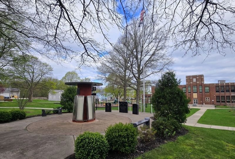 Ripley Veterans' Roll of Honor Monument. Click for full size. Ripley Veterans' Roll of Honor Monument image. Click for full size.
