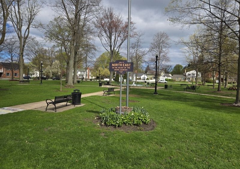 North East Marker. Click for full size. North East Marker image. Click for full size.