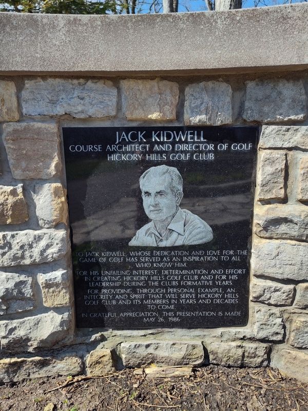 Jack Kidwell Marker. Click for full size. Jack Kidwell Marker image. Click for full size.