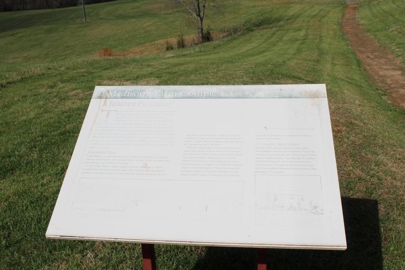 Madison's Farm Complex Marker. Click for full size. Madison's Farm Complex Marker image. Click for full size.