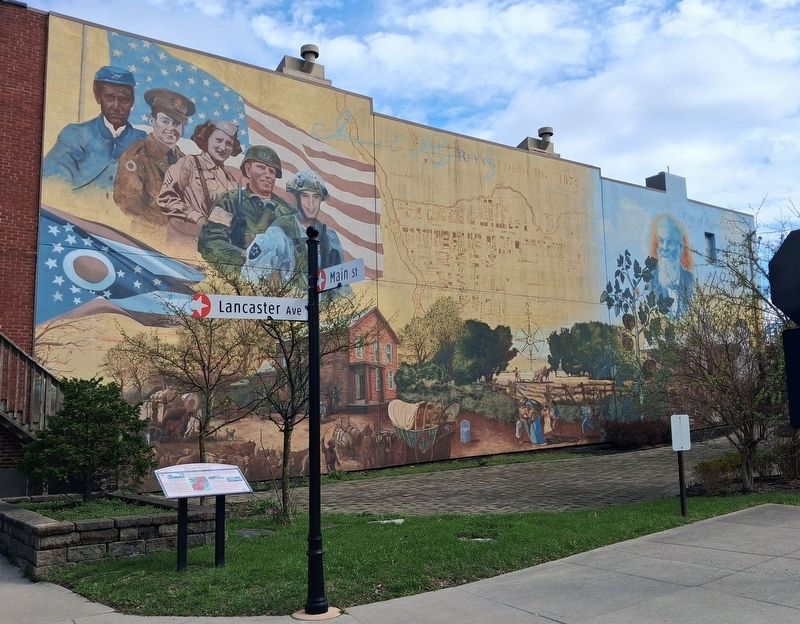 City of Reynoldsburg Mural. Click for full size. City of Reynoldsburg Mural image. Click for full size.