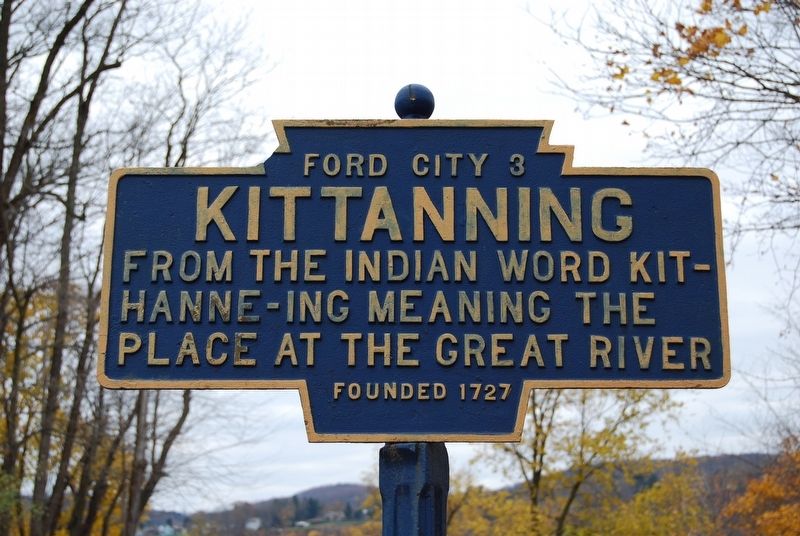 Kittanning Marker image. Click for full size.