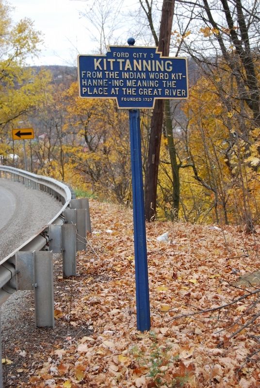 Kittanning Marker image. Click for full size.