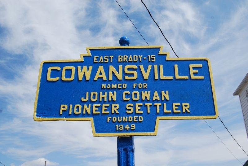 Cowansville Marker image. Click for full size.