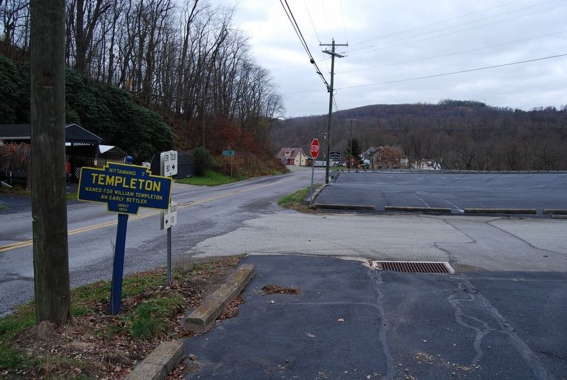 Templeton Marker image. Click for full size.