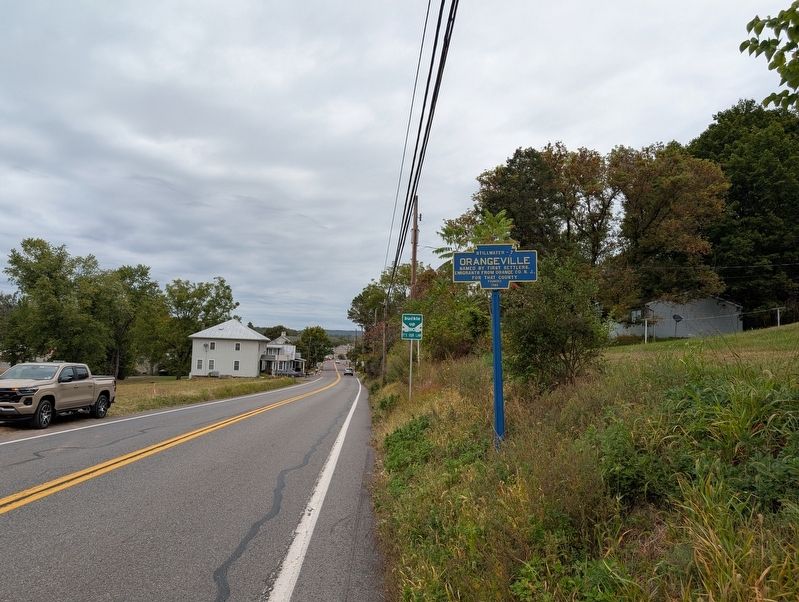 Orangeville Marker image. Click for full size.