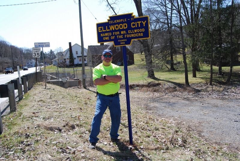 Ellwood City Marker image. Click for full size.