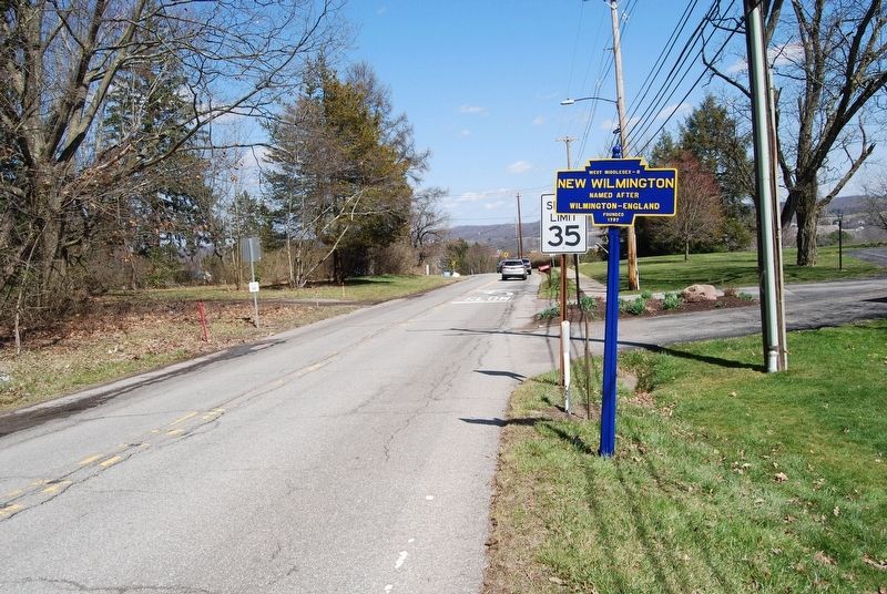 New Wilmington Marker image. Click for full size.