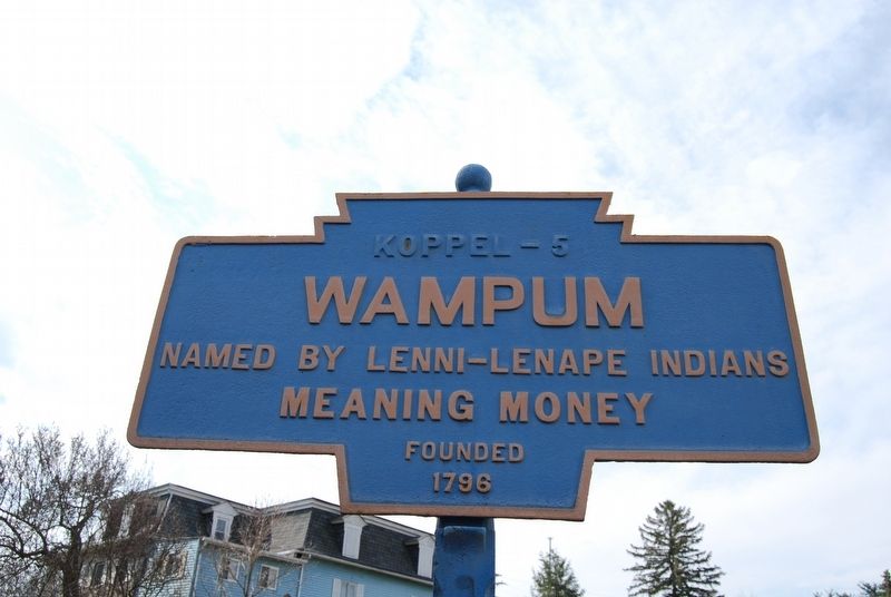 Wampum Marker image. Click for full size.