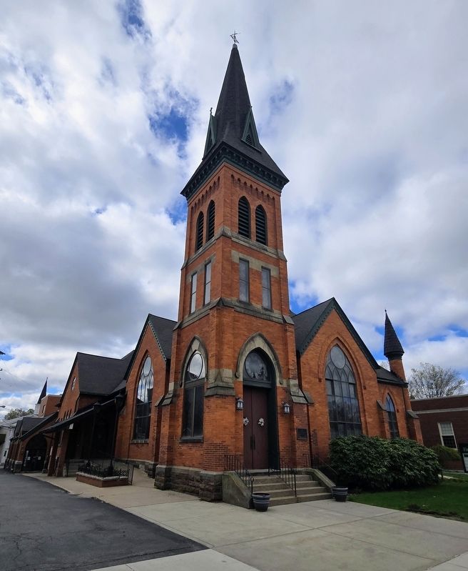 Present Church - Opened 1861 image. Click for full size.