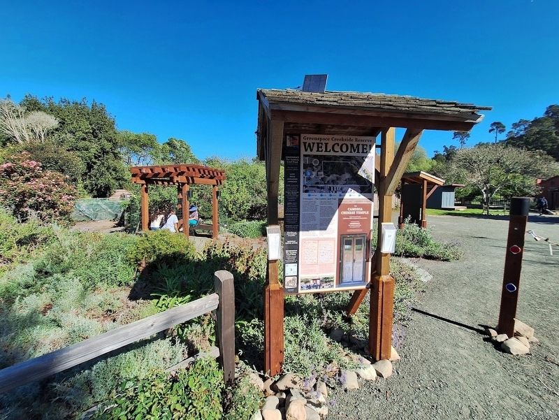 Greenspace Creekside Reserve Marker. Click for full size. Greenspace Creekside Reserve Marker image. Click for full size.