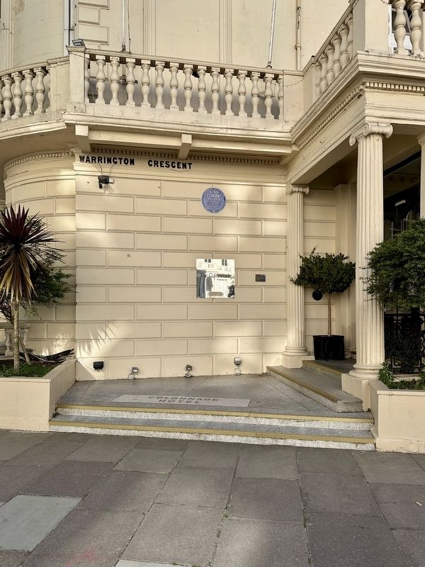 Alan Turing Marker - wide view image. Click for full size.